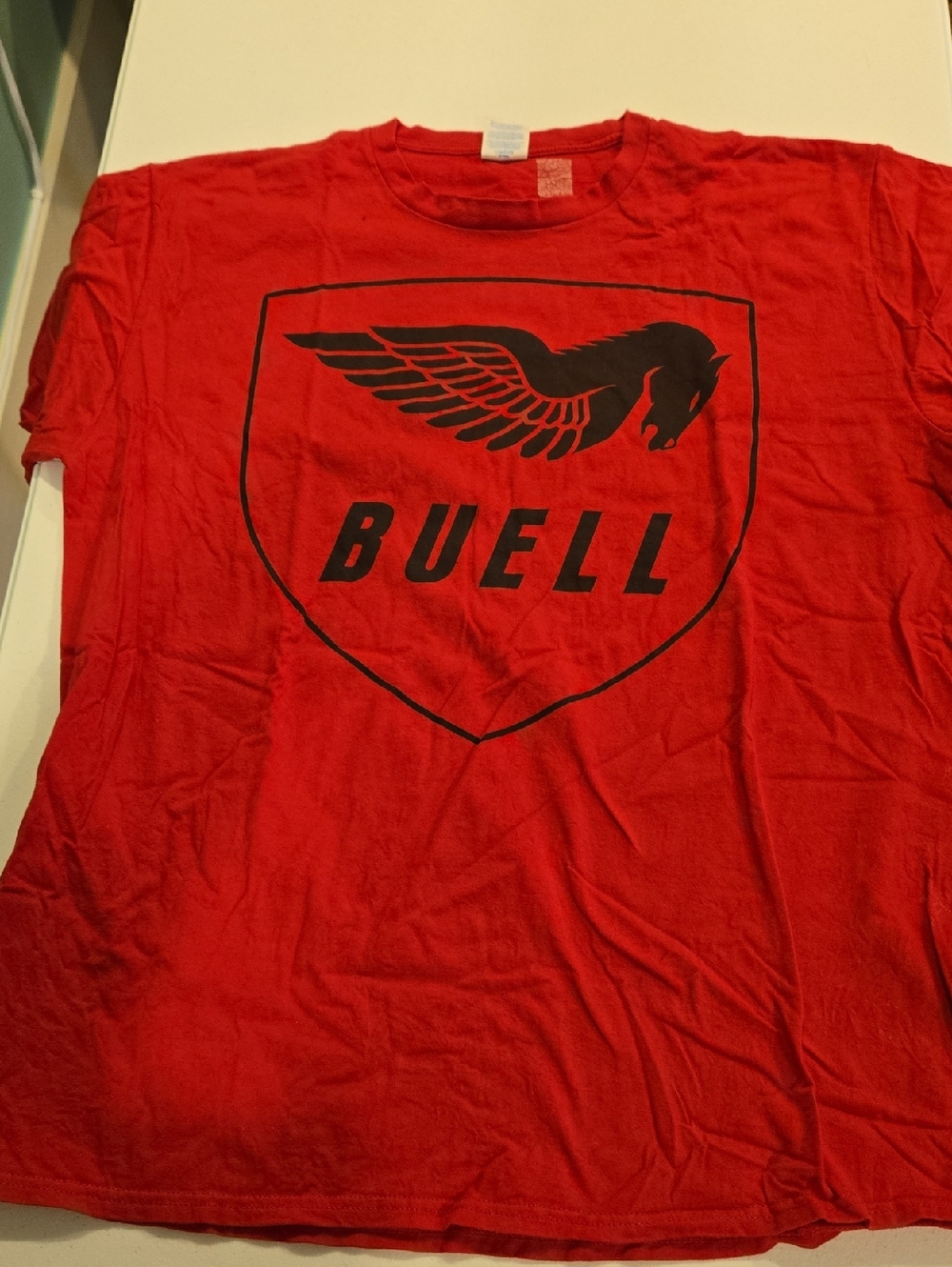 Buell Logo Short Sleeve Tee for Men